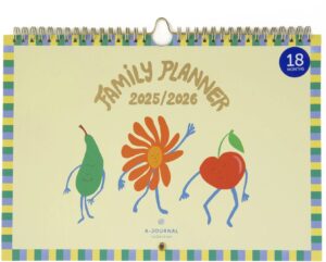 A-Journal 18 Months Family Planner Fruity