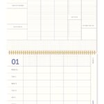A Journal Familieplanner 2023 A4 Lavendel Blauw (2)