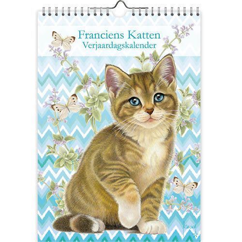 Franciens Katten Verjaardagskalender ‘Miepje’ A4 (1)