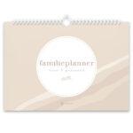 Fyllbooks Familieplanner A4 Beige (5)