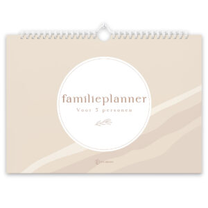 Fyllbooks Familieplanner A4 Beige (5)