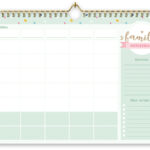 Fyllbooks Familieplanner A4 Kleurrijk (2)