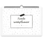 Fyllbooks Familieplanner A4 Zwart Wit (5)