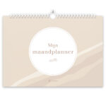 Fyllbooks Mijn Maandplanner A4 Datumloos Beige (3)