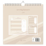 Fyllbooks Mijn Weekplanner Datumloos Beige (4)