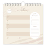 Fyllbooks Mijn Weekplanner Datumloos Beige (7)