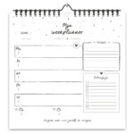 Fyllbooks Mijn Weekplanner Datumloos Zwart Wit (3)