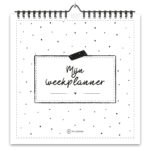 Fyllbooks Mijn Weekplanner Datumloos Zwart Wit (5)
