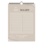 Fyllbooks Verjaardagskalender Beige (4)