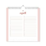 Fyllbooks-Verjaardagskalender-Terracotta-april-scaled