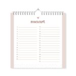 Fyllbooks-Verjaardagskalender-Terracotta-maart-scaled