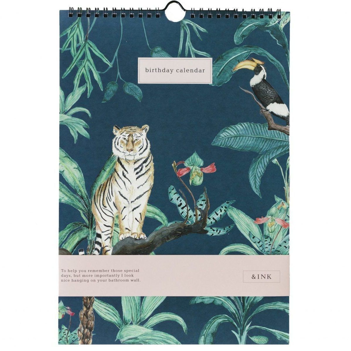&INK Birthday calender – Jungle (1)