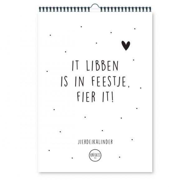 Krúskes Verjaardagskalender – It libben is in feestje (1)