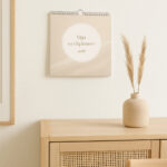 Mijn Weekplanner Ophangbaar Beige