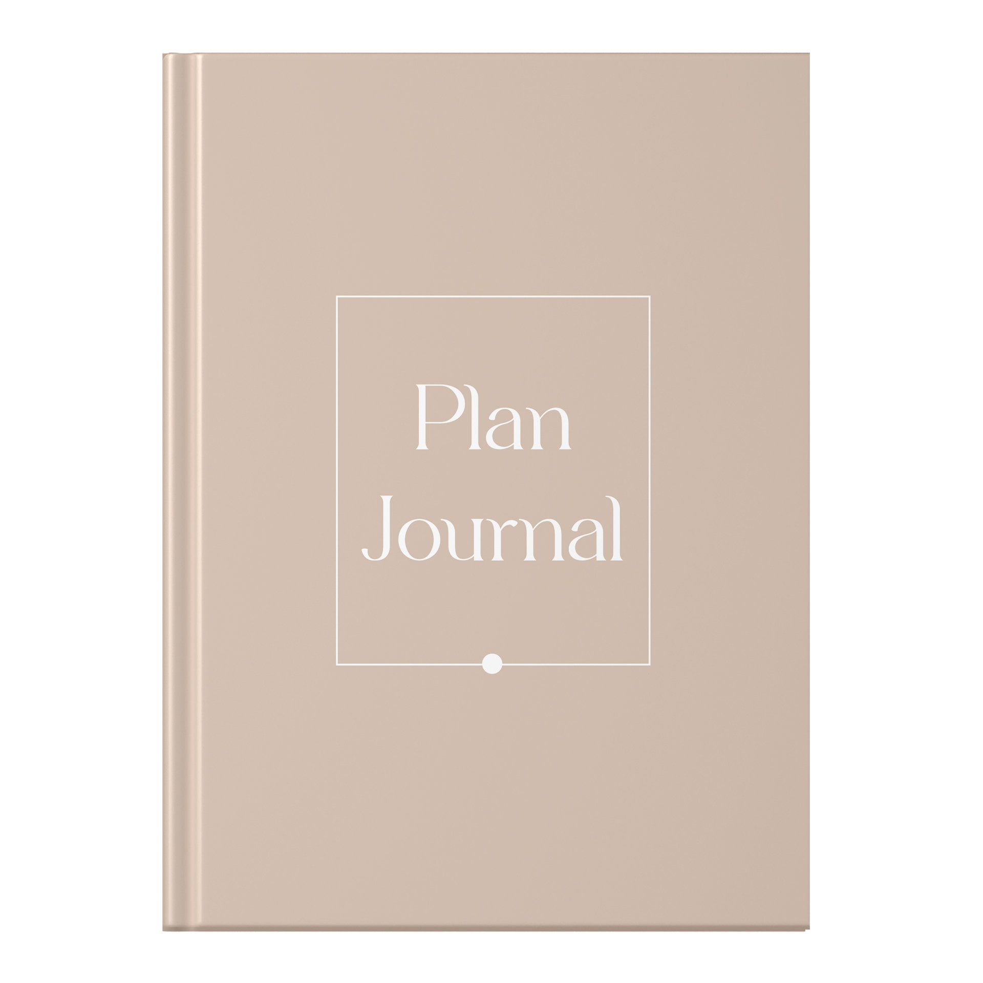 Mockup A5 Hardcover Plan Journal Nude Og