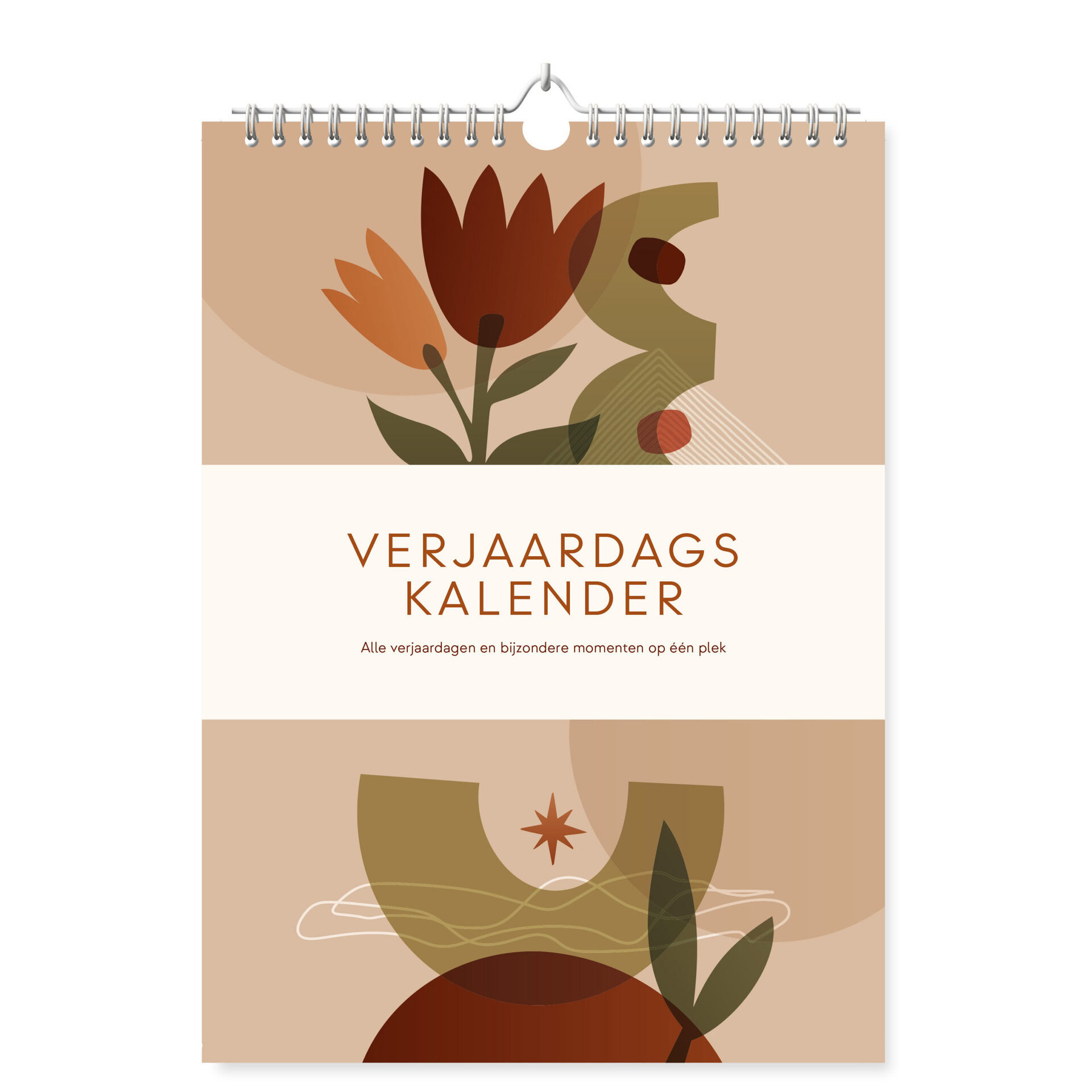 Mockup Verjaardagskalender Art Voorkant