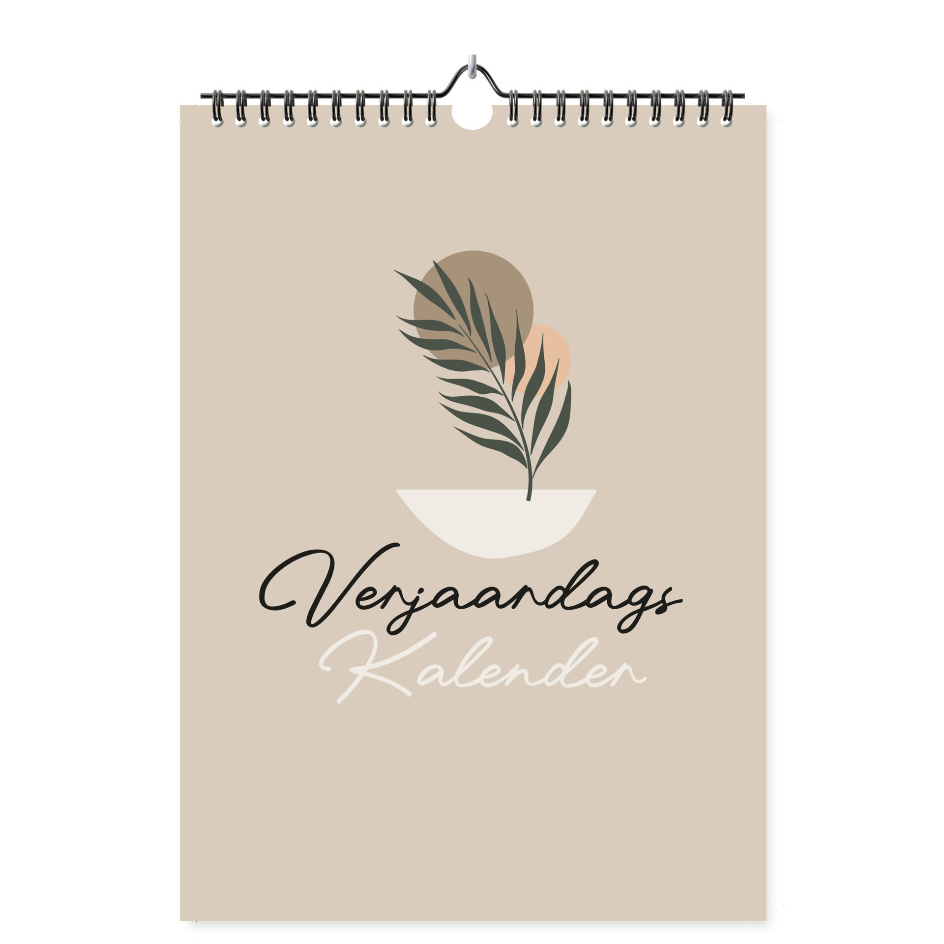 Mockup Verjaardagskalender Botanic Wisdom